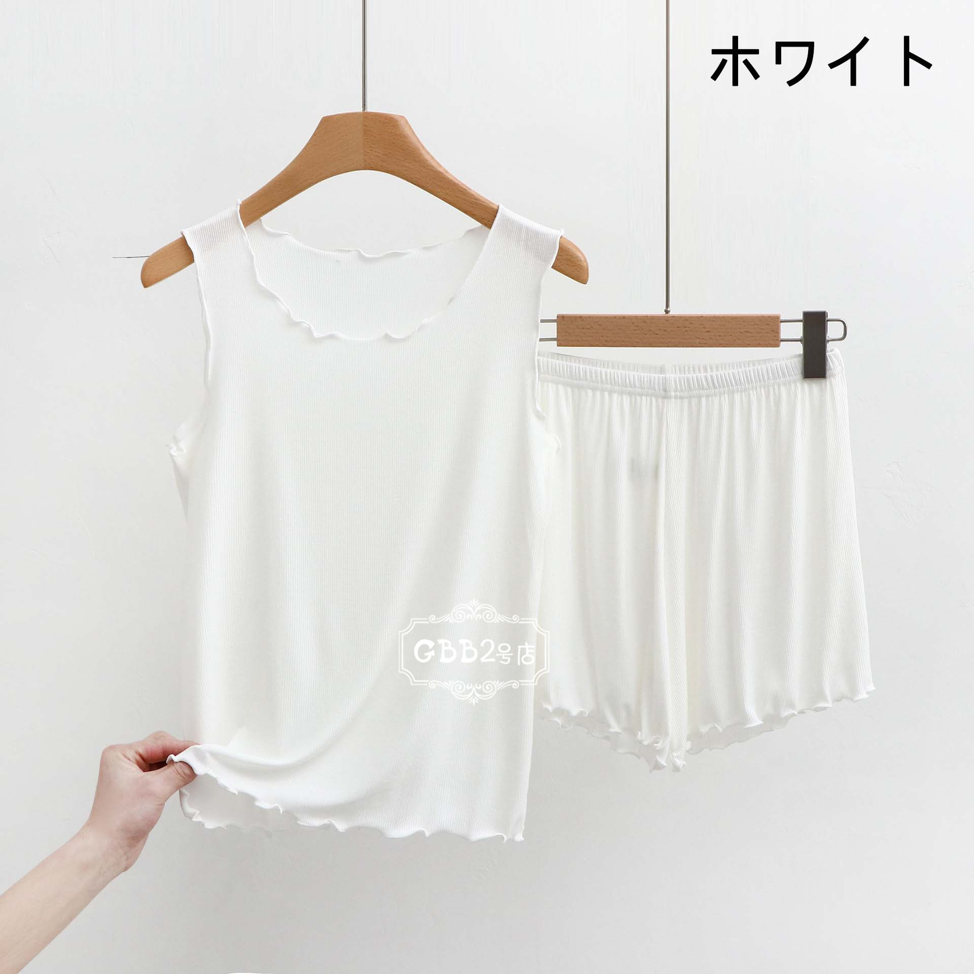 パジャマ レディース 夏 ノースリーブ ルームウェアタンクトップ ショートパンツ ...