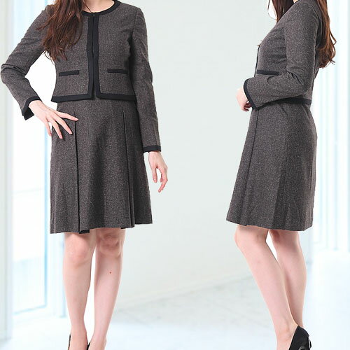 【お買い物マラソン】 セレモニースーツ 2点セット 入学式 ママスーツ 卒業式 服装 シルク ウール スーツ 高品質 おしゃれ レディース フォーマル ワンピース ママ 母親 ミセス 服装 スーツ お宮参り 七五三 結婚式 披露宴 顔合わせ 二次会 アンサンブル ママ ミセス スーツ
