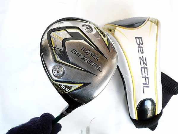 【中古】ホンマ ビジール Be ZEAL 525 ドライバー EX-A55 10.5度 R