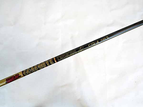 【中古】リシャフト スリクソン スリーブ付 Tour AD CQ4 S 全長44.5インチ レフティー