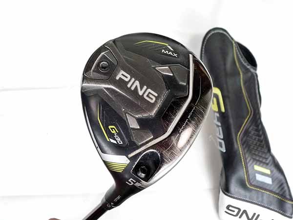PING G430 5wフェアウェイウッド 18度 ヘッドカバー付き 新品 PING ピン G430 MAX 5W フェアウェイウッド ヘッド単品