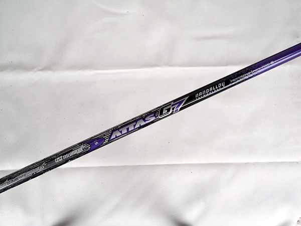 【中古】リシャフト スリクソン スリーブ付 ATTAS G7 5S 全長44インチ