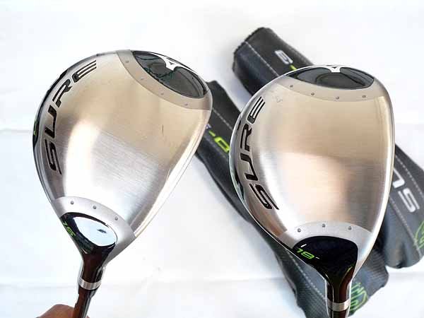MIZUNO - ミズノ  フェアウェイウッド SURE DD シリーズ　3本セット：3W(15°)/7W(21°)/MI7(31°) MIZUNO ミズノ SURE DD シリーズ 3本セット：3W(15°)/7W(21