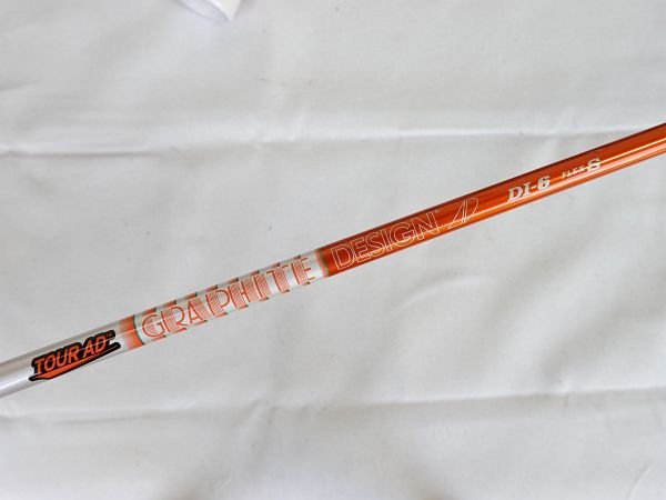 【中古】リシャフト タイトリスト スリーブ付 Tour AD DI-6 S 全長44.5インチ