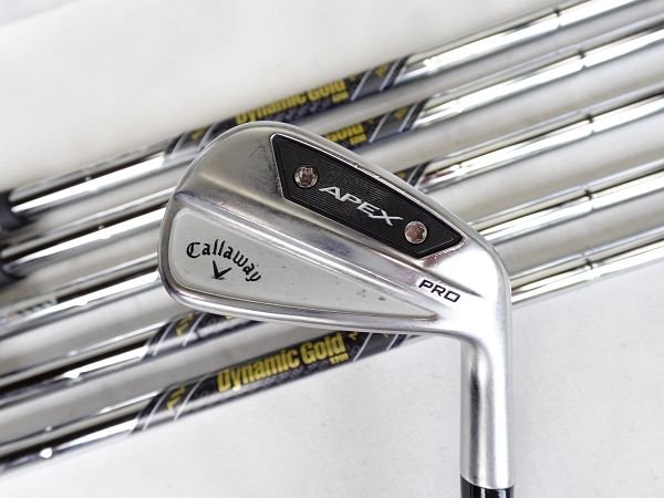 【中古】キャロウェイ 2023 APEX(エイペックス) Pro アイアン Dynamic Gold MID 115 6本 S200 日本仕様