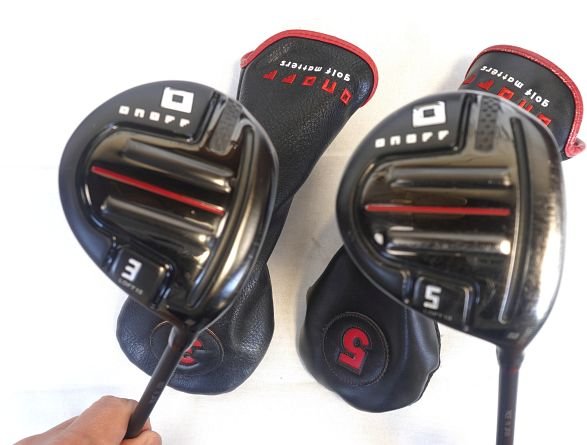 【中古】ダイワ 2024 オノフ ONOFF アームズ AKA フェアウェイウッド SMOOTH KICK MP-524F R 3w/5w 2本セット