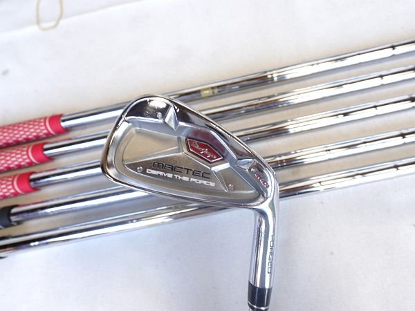 【希少】MACTEC IS101アイアン【５～９,ＰW】６本セット【５５㌘・Ｒ】 希少】MACTEC IS101アイアン【5～9,PW】6本セット【55㌘・R