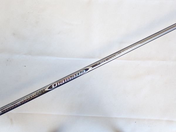 【中古】リシャフト タイトリスト スリーブ付 ディアマナZF50 S 全長44.25インチ