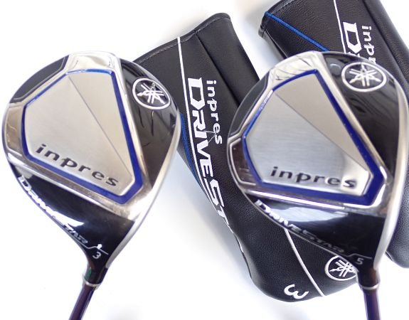【中古】ヤマハ インプレス ドライブスター フェアウェイウッド SPEEDER NX for Yamaha M423f R 3w/5w 2本セット