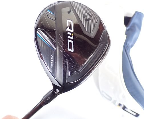 【中古】テーラーメイド Qi10 フェアウェイウッド Tour AD F65 リシャフト 5w 18度 S