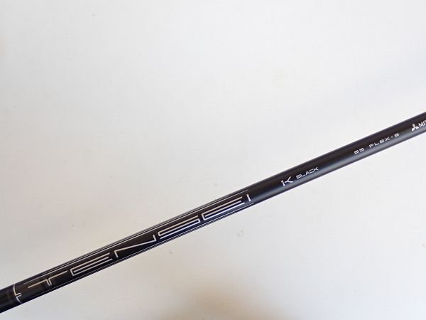 【中古】リシャフト キャロウェイ スリーブ付 TENSEI Pro black 1K 65S 全長43.25インチ