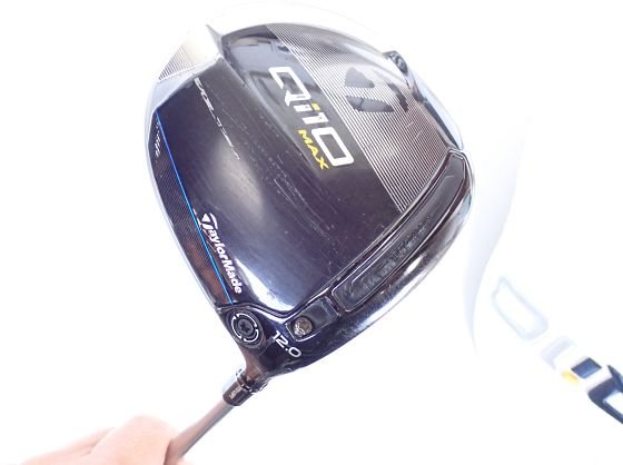 【中古】レディース テーラーメイド Qi10 MAX ドライバー ELDIO TM40 12度 L