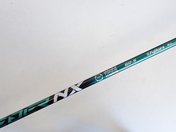 【中古】フジクラ SPEEDER NX GREEN 60/S 全長39.25インチ　抜きしろ1.5インチ