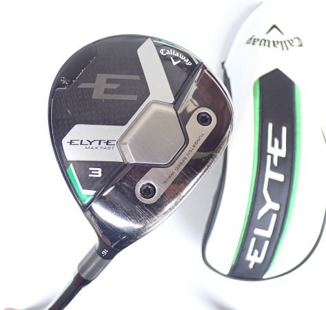 【中古】キャロウェイ ELYTE MAX FAST フェアウェイウッド LIN-Q GREEN 40 for Callaway 3w 16度 R