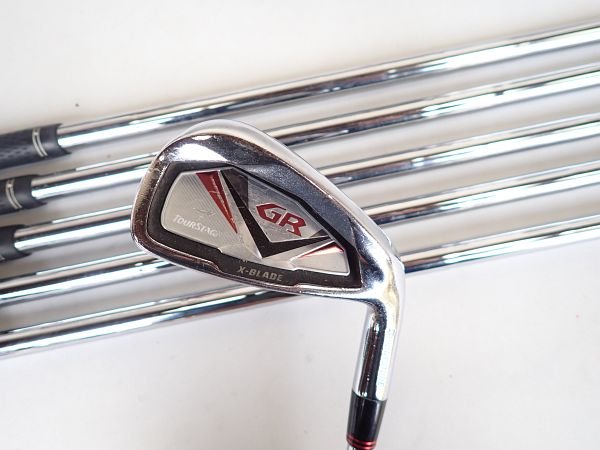 【中古】ブリヂストン 2010 ツアーステージ X-ブレードGR アイアン 6本