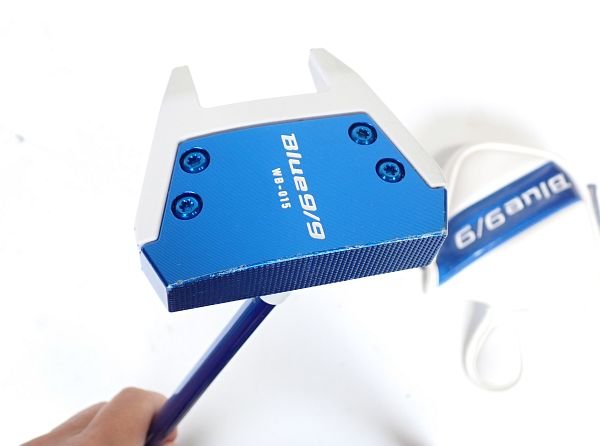中古 キャスコ Blue9/9 Whiteback WB-015 ホーンタイプ パター 34インチ