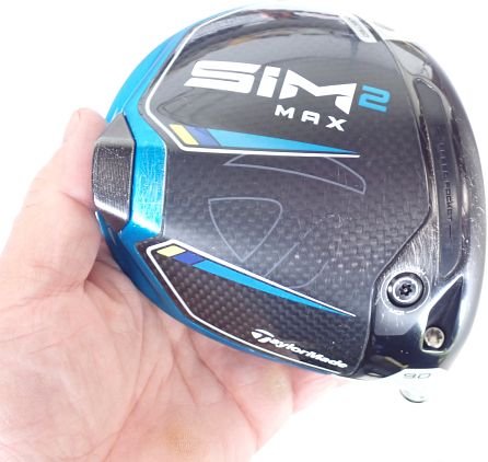 SIM2ドライバーヘッドのみ ヘッド単品】右用 テーラーメイド 2021年 SIM2 MAX ドライバー ヘッド