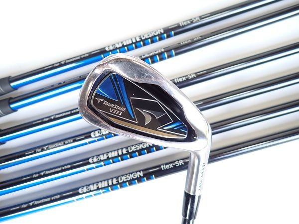 【中古】ブリヂストン TOURSTAGE V773 アイアン カーボン 7本 SR