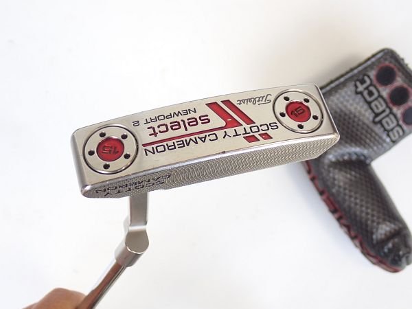 【中古】スコッティ・キャメロン 2014 セレクト ニューポート2 パター 34インチ