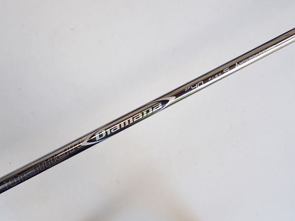 【中古】三菱レイヨン ディアマナZF40 S 全長43.5インチ 抜きしろ1.25インチ