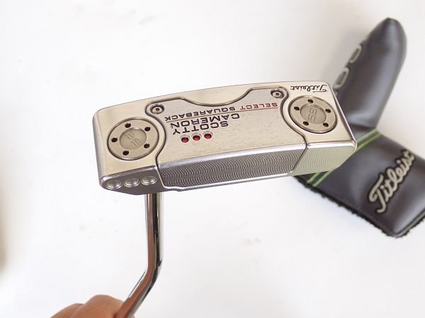 【中古】スコッティ・キャメロン 2018 セレクト スクエアバック パター 34インチ