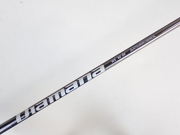 商品説明 ◎メーカー：三菱レイヨン◎商品名：ディアマナWS50 ◎シャフト： ◆状態ランクは当店独自の基準に基づいた評価でございますため、ご参考までにご覧ください。 ◆掲載画像・内容以外にもキズ・汚れ等がある場合がございます。 ◆神経質な方のご入札はご遠慮願います。 ◆複数モールでも販売しておりますので注文後キャンセルする場合ございます。 ◆新品、中古とも保証書は付属しておりません。 ●上記内容と詳細事項をよくご確認の上、ご購入お願いします。