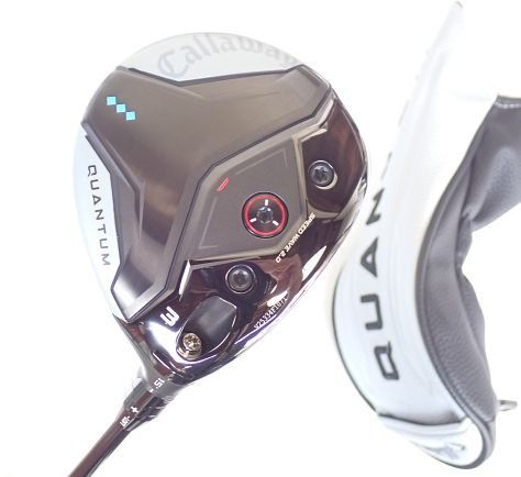 【中古】超美品 キャロウェイ QUANTUM トリプルダイヤモンド フェアウェイウッド Tour AD F55 3w 15度 S