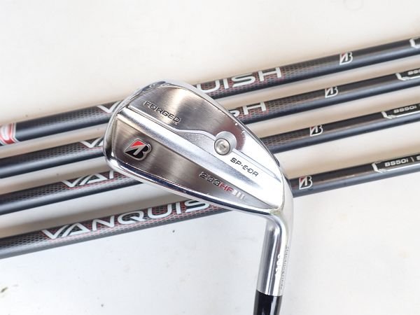 【中古】ブリヂストン 233 HF アイアン VANQUISH BS50i 5本 S