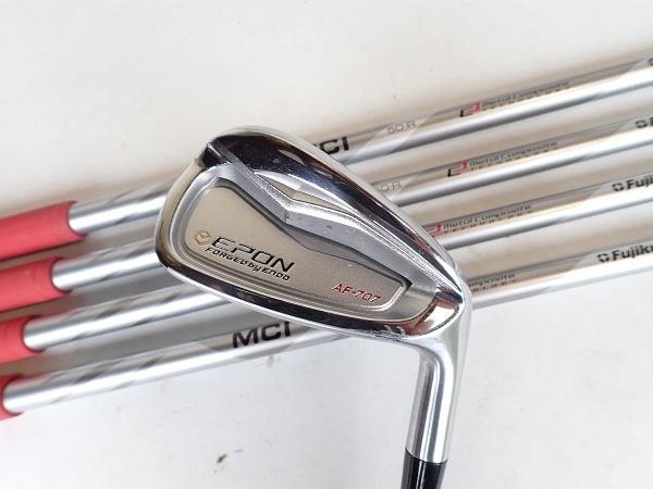 【中古】エポン AF-707 アイアン MCI 50 R 7・8・9・P・A 5本