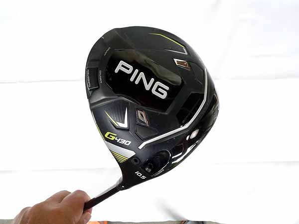 PING G430 SFTドライバー 10.5度 ヘッドカバー付き　美品 PING G430 SFT ドライバー 10.5度 ヘッド単品 ヘッドカバー付き