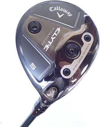 【中古】キャロウェイ ELYTE TITANIUM フェアウェイウッド LIN-Q GREEN 40 for Callaway 5w 18度 SR 日本仕様