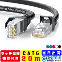 【LANケーブル cat6 20m】GSPOWER 送料無