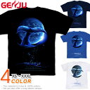 GENJU Tシャツ メンズ 海 鯨 ホエール くじら 夏 綺麗め クジラ アメカジ ブランド tシャツ ティーシャツ 半袖 長袖 ロンT SERENE BLUE -WHALE- ブラック 黒 ネイビー ホワイト 白 青 大きめサイズあり XXL XXXL 2L 3L 4L 90-140cm XS-XXXL