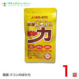 極撰ウコンのばか力 36粒油物を多くとられる方に食生活が偏りがちな方に翌朝スッキリ！クルクミン配合