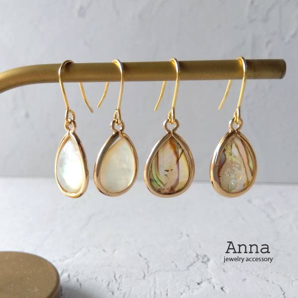 楽天市場】アバロンシェル ピアスの通販