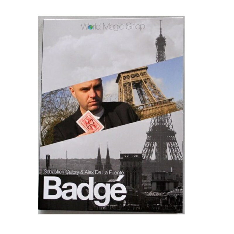 手品 マジック Badge (DVD and Gimmick) by Alexis De La Fuente and Sebastien Calbry　　　ギフト対応　あす楽 お…