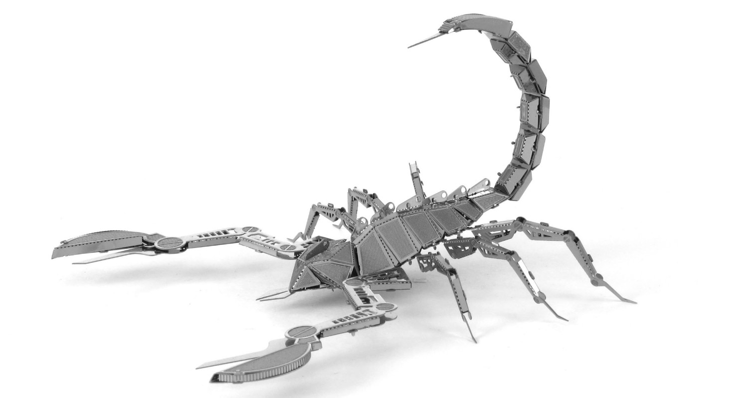 パズルテンヨー メタリック ナノパズル 昆虫シリーズ サソリ ギフト対応 おうち時間 大人かわいい雑貨