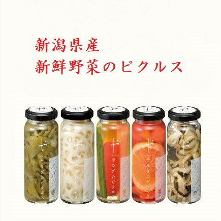 / 送料無料 / やなぎのピクルス 5本セット ピクルス 新鮮野菜 お中元 お歳暮 父の日 母の日 敬老の日 お取り寄せ 出産内祝 お祝い お返し プレゼント 柳醸造 かぐら南蛮 雪国きのこ 長岡花火 