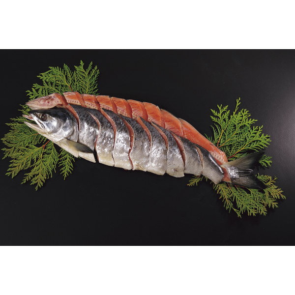 北海道産 新巻鮭姿切身（1.4kg）