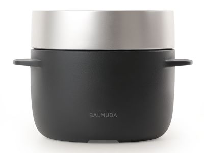 【フレッツ転用/コラボ光変更】BALMUDA バルミューダ The Gohan K03A-BK [ブラック] 本体 + SoftBank 光 ソフトバンク光 セットbalmuda おしゃれ 蒸気炊飯器 二重釜 ふっくら おいしいご飯