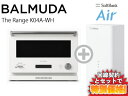 BALMUDA バルミューダ 電子レンジ オーブンレンジ The Range K04A-WH [ホワイト] 本体 + SoftBank Air ソフトバンクエアー セット おしゃれ 調理 簡単操作 新品