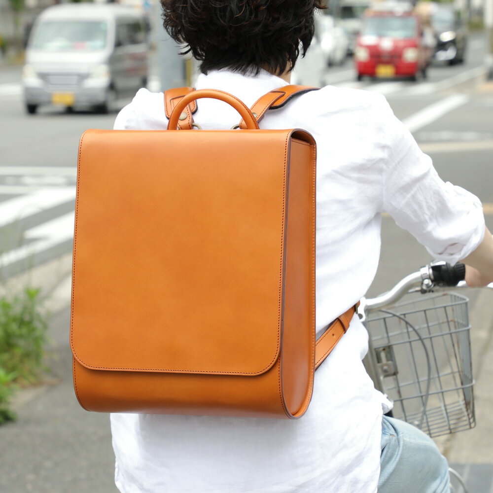 フラップバッグ FLAP BAG IKUTA KABAN 生田 カバン 鞄 リュック レザー バッグ バックパック 本革 SE002RBR SE002OBK SE002RGR【京都 ぎんやんま】