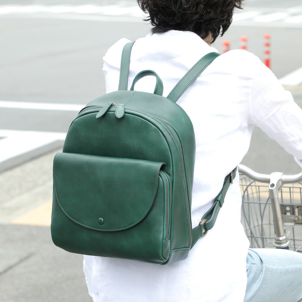 リュックバッグ RUCK BAG IKUTA KABAN 生田 鞄 カバン リュック レザー バッグ バックパック 本革 SE003RBR SEW003OBK SE003RGR【京都 ぎんやんま】