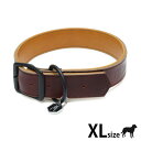 WOLFGANG ウルフギャング Horween LEATHER COLLAR 犬用レザーカラー XL(56〜65cm) 【ラッピング対応】 【メッセージカード対応】 犬 首輪 カラー 本革 大型犬用