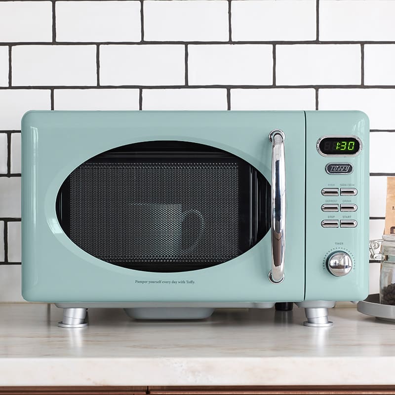 Toffy トフィー 電子レンジ 【ラッピング対応】 【メッセージカード対応】 【クーポン対象外】 フラット 電子レンジ おしゃれ 一人暮らし 小型 1人暮らし...