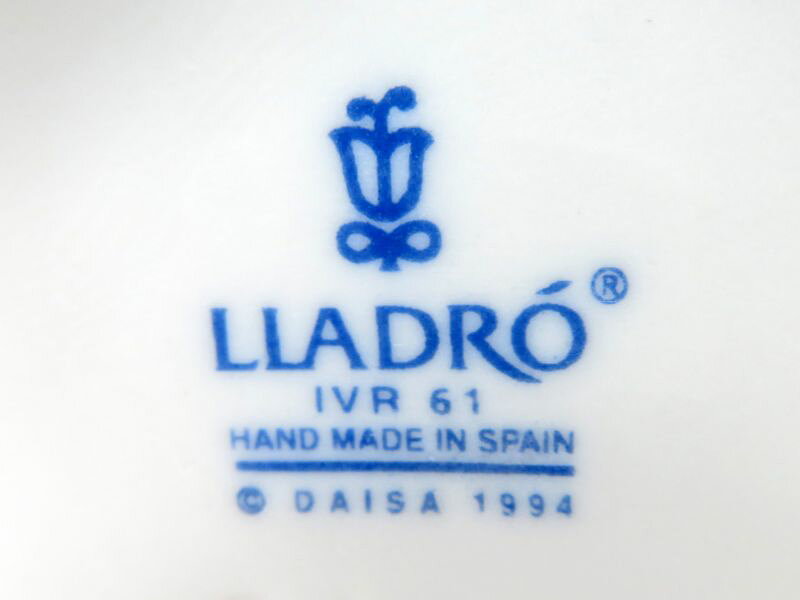 リヤドロ 置物 ■ 夏のセレナーデ フィギュリン 6193 女性 鳥 インテリア オブジェ 艶あり Lladro 美品 [3]