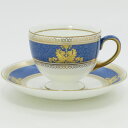 ウェッジウッド カップ ソーサー■コロンビア パウダーブルー C S 1客 WEDGWOOD 1級品 4