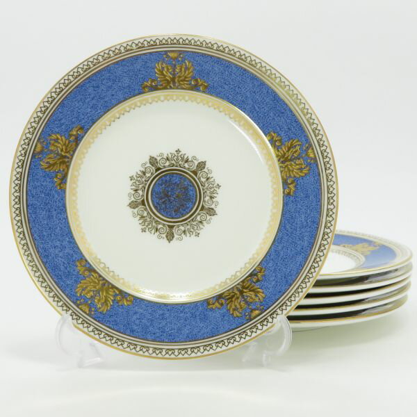 ウェッジウッド プレート■コロンビア パウダーブルー デザートプレート 15cm 皿 6枚セット WEDGWOOD 1級品のサムネイル