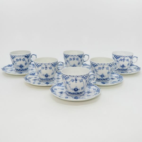 륳ڥϡ å&֥롼ե롼ƥå ե졼 Royal Copenhagen C&S ο 6ҥå 1 2