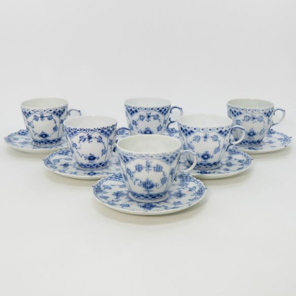 륳ڥϡ å&֥롼ե롼ƥå ե졼 Royal Copenhagen C&S ο 6ҥå 1 2